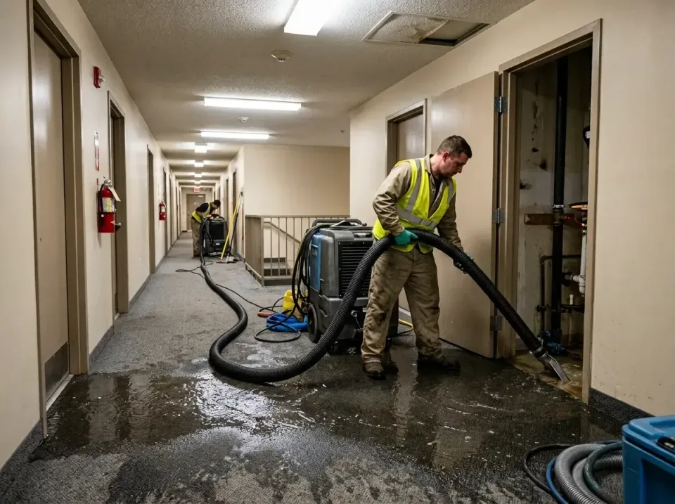 multi-unit-apartment-hallway-f-005 — frequently asked questions, Emergency Burst Pipe Water Extraction & Removal in Hearne,…